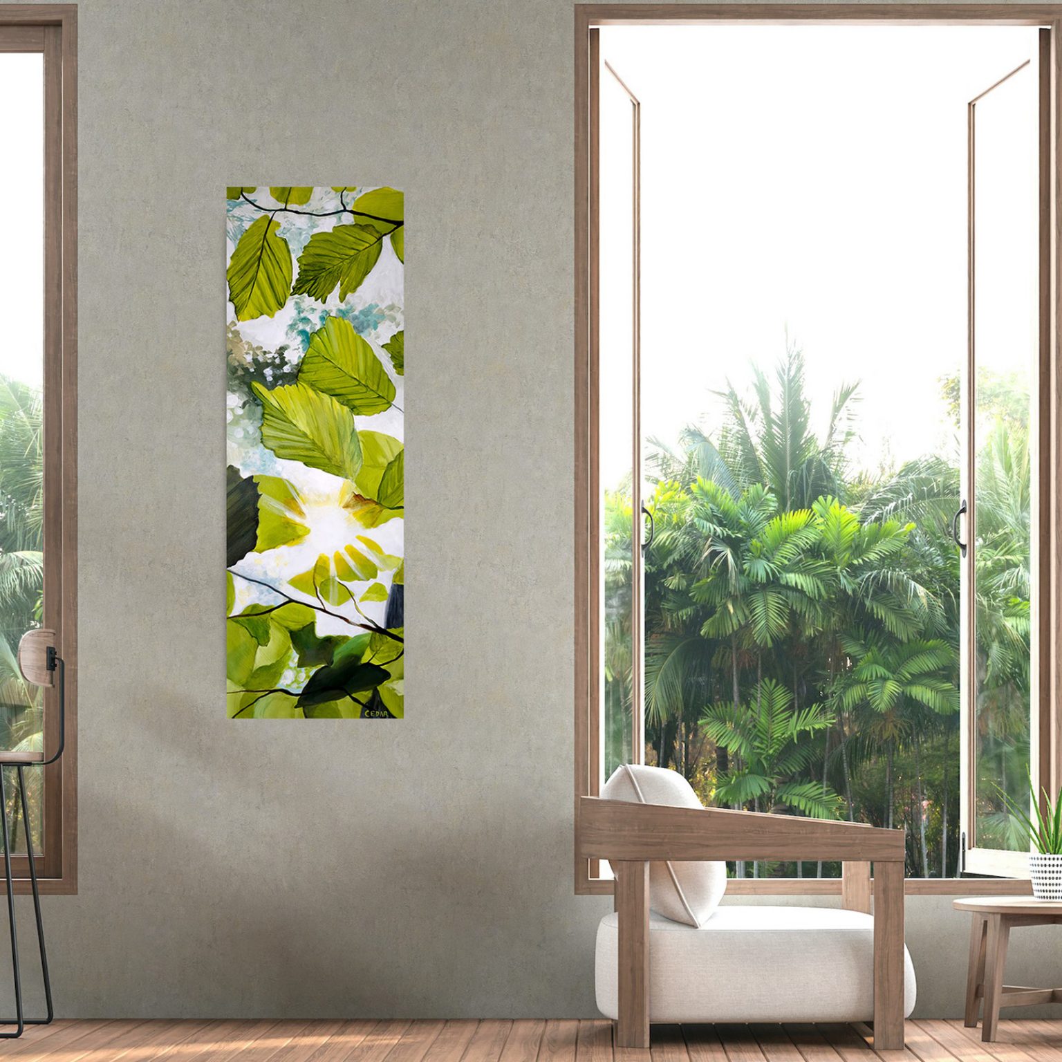 Curated visual reference: Pointing A Greener Nature Artistic Apartment Into Reality Reference: Green Nature Paintings