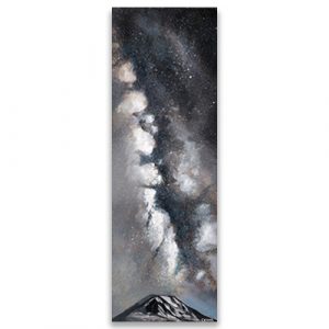 Milky Way Over Mt. Adams Canvas Print