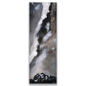 Milky Way Over Mt. Baker Canvas Print