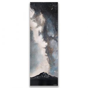 Milky Way Over Mt. Rainier Canvas Print