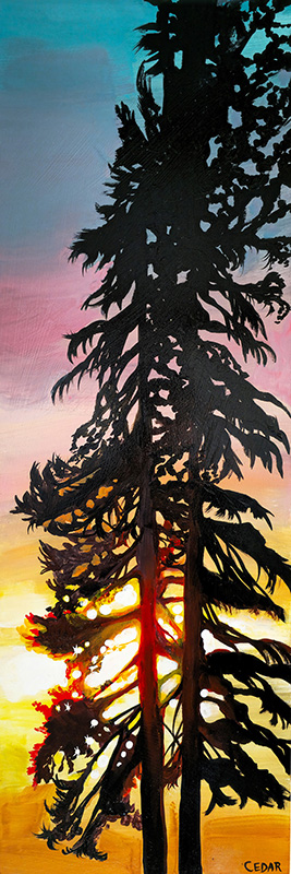 Mt. Tabor Sunset Art Print