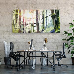 Spring Forest Art Print