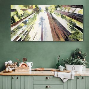 Into the Light Bright Sky Art Print