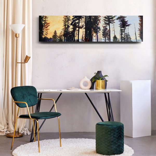 Leaving Yosemite Art Print