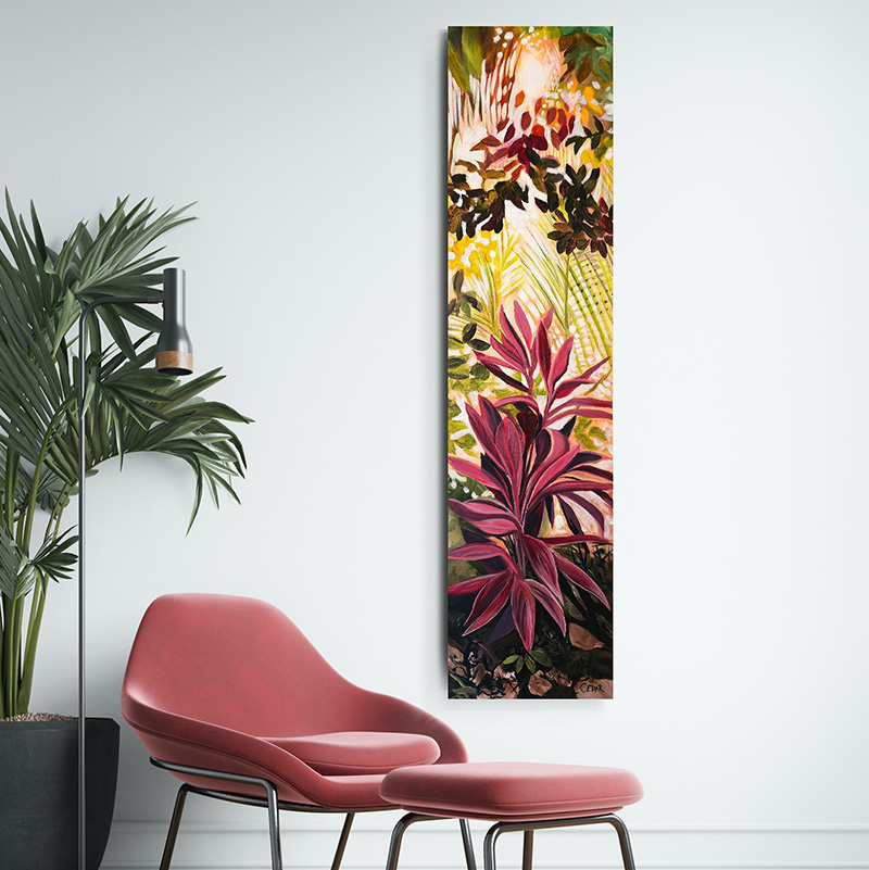 Jungle in Pink painting by Cedar Lee