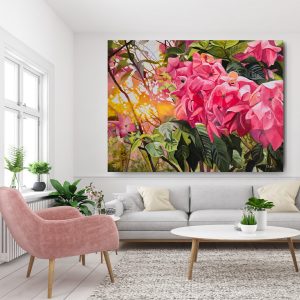 Pink Radiance Art Print