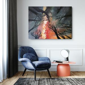 Galactic Glow Painting