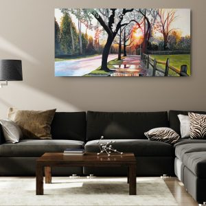 Spring Puddles: Print