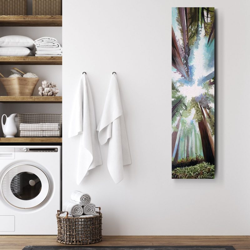 Winter Redwoods Art Print