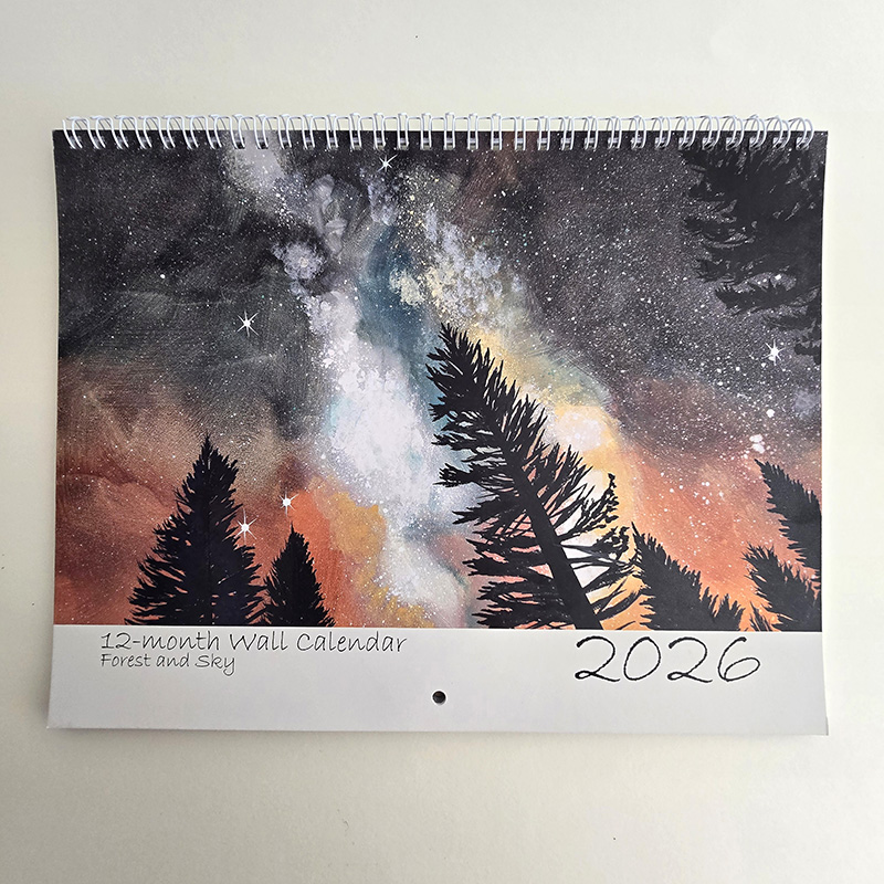 Art by Cedar Lee 2026 Wall Calendar