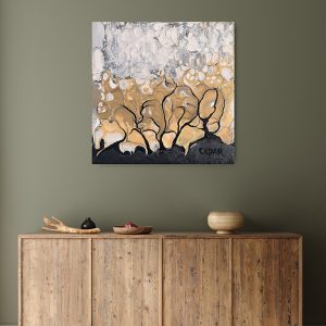 Metallic Trees 3 Print