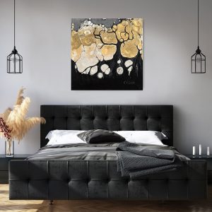 Metallic Trees 5 Canvas Print