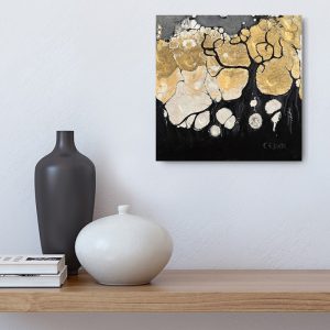 Metallic Trees 5 Painting