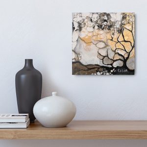 Metallic Trees 6 Painting
