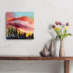 Wild Sunset Painting
