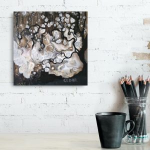 Metallic Trees 13 Painting