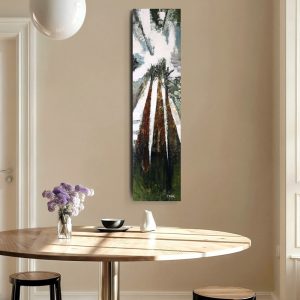 Triplets Fine Art Abstract Forest Print