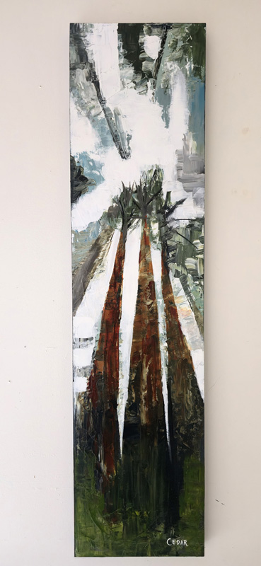 Triplets Fine Art Abstract Forest Print