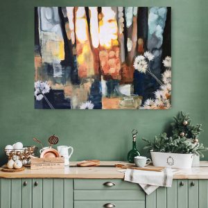 Blurred Memory Canvas Print